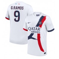 Maglia Calcio Paris Saint-Germain Goncalo Ramos #9 Seconda Divisa 2024-25 Manica Corta